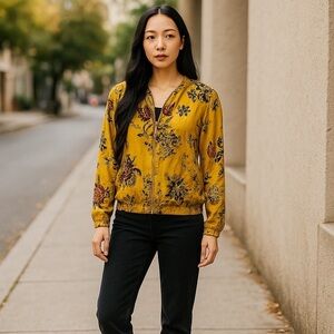 Rituals Home Stunning RARE Yodo Style full zip jacket size Medium Soulwear chic